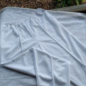 Vintage Blair 18P white cottage core coastal grandma pants